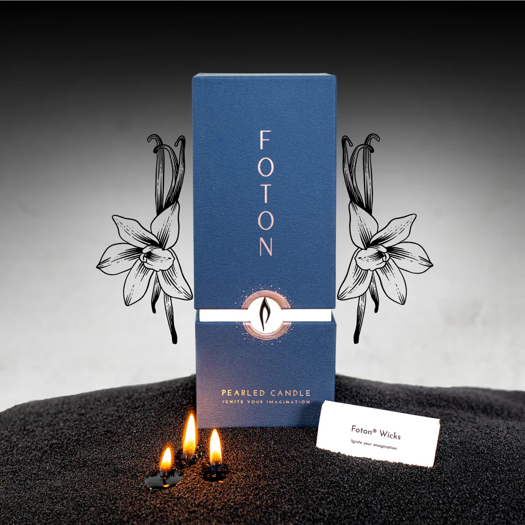 Black Vanilla - LIMITED EDITION | Foton Pearled Candle