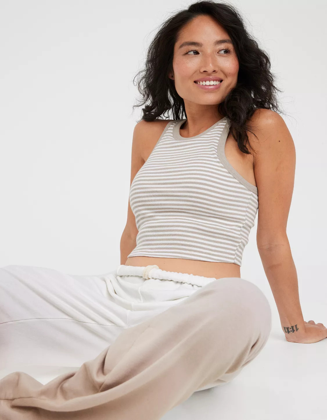 OFFLINE By Aerie Not Basic Tank Top | American Eagle Outfitters (US & CA)