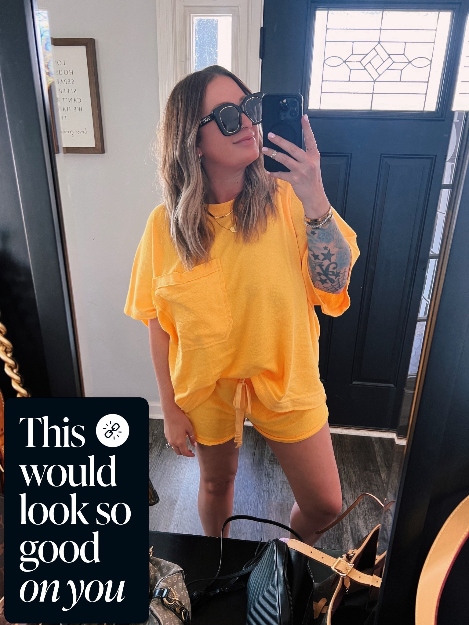 Medium top 
Medium bottoms

So comfortable, find me in this in every color this summer ☀️

Spring outfit 2026
Summer outfit

#LTKmomlife #LTKootd #LTKMidsize