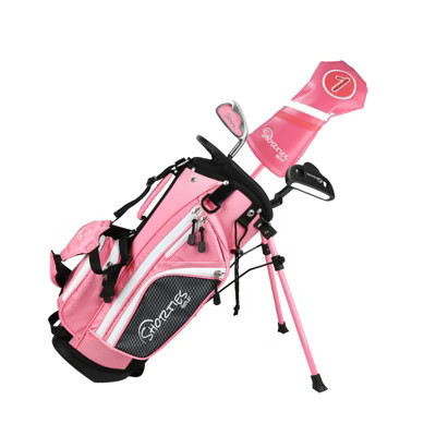 Shorties Golf Kid's Golf Club Set (Kids 34"-38" Tall) TINY Pink - Right | Target