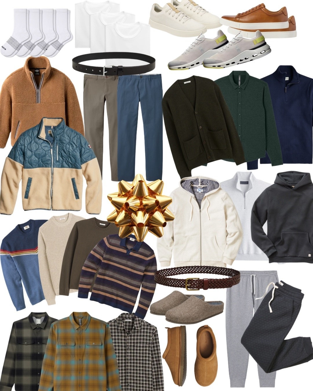 Gifts for His Wardrobe!
SALES happening 
@abercrombie
@lululemon
@madewell (code letsgo till 12/2)
@allbirds
@bonobos
@quince
@bombas

Included brands: 
@dicks
@vuori
@marinelayer
@ugg

#LTKGiftGuide #LTKCyberWeek #LTKHoliday