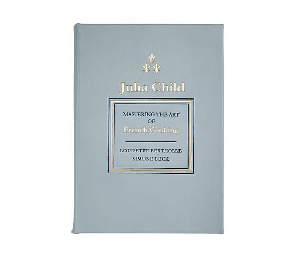 Julia Child: Mastering The Art of French Cooking Leather-Bound Book | Pottery Barn (US)