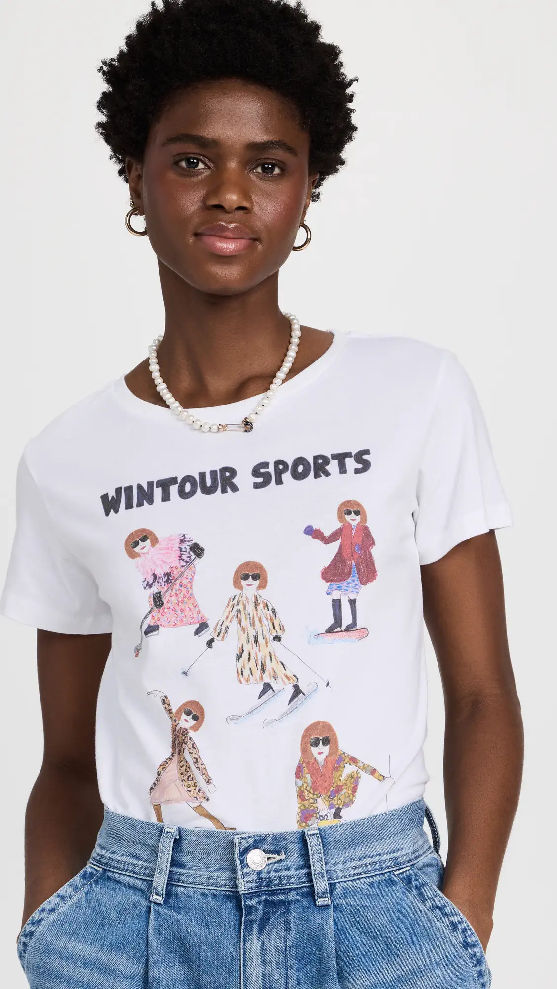 Unfortunate Portrait Wintour Sports Tee | Shopbop | Shopbop