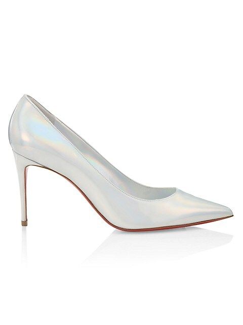 Kate 85MM Iridescent Leather Pumps | Saks Fifth Avenue