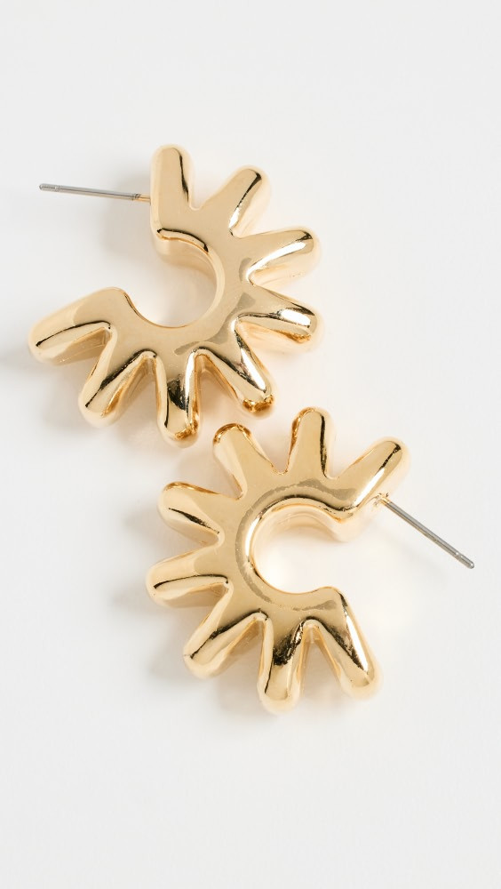 Brinker & Eliza Gear Hoops | Shopbop | Shopbop