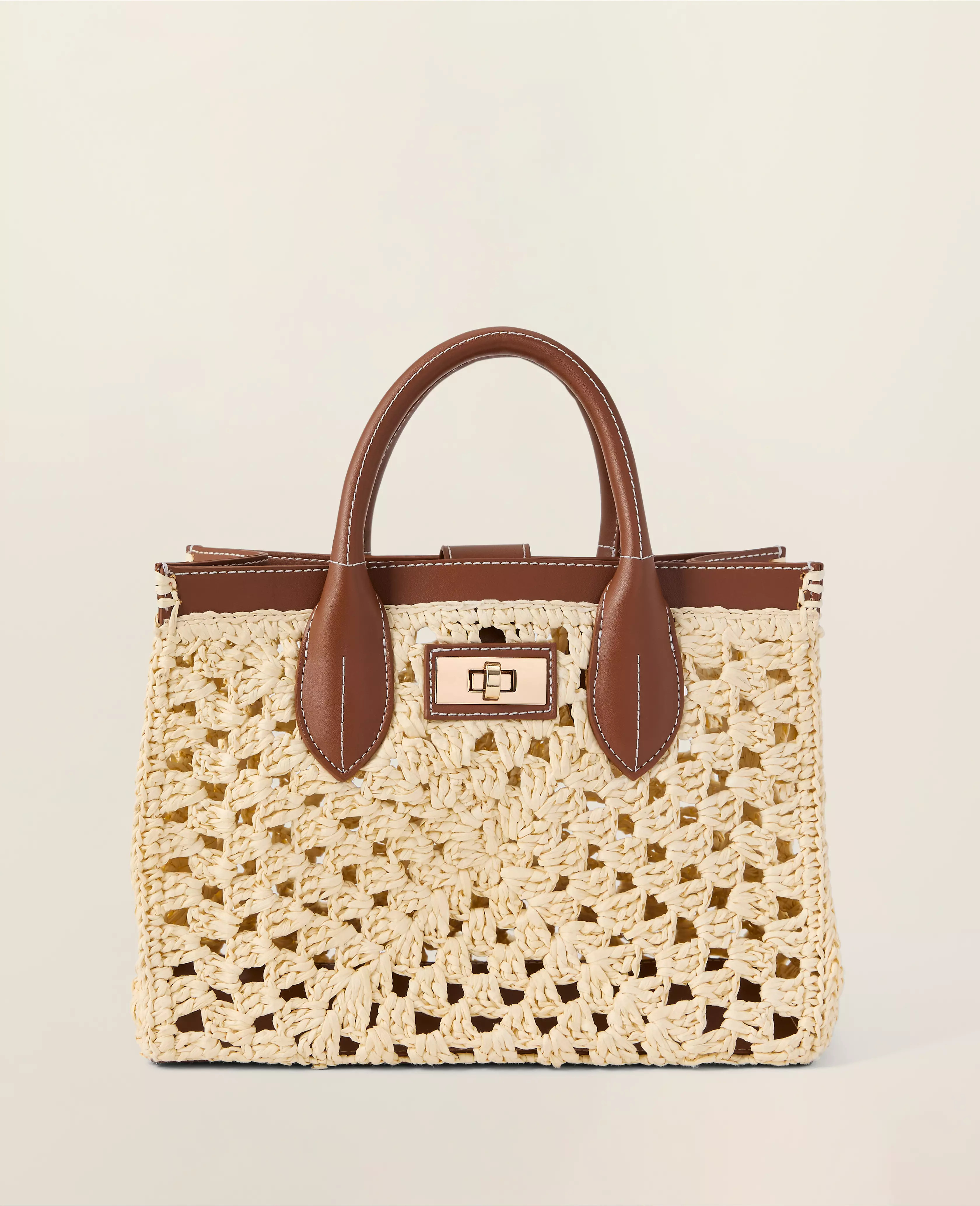 Woven Straw Tote | Ann Taylor