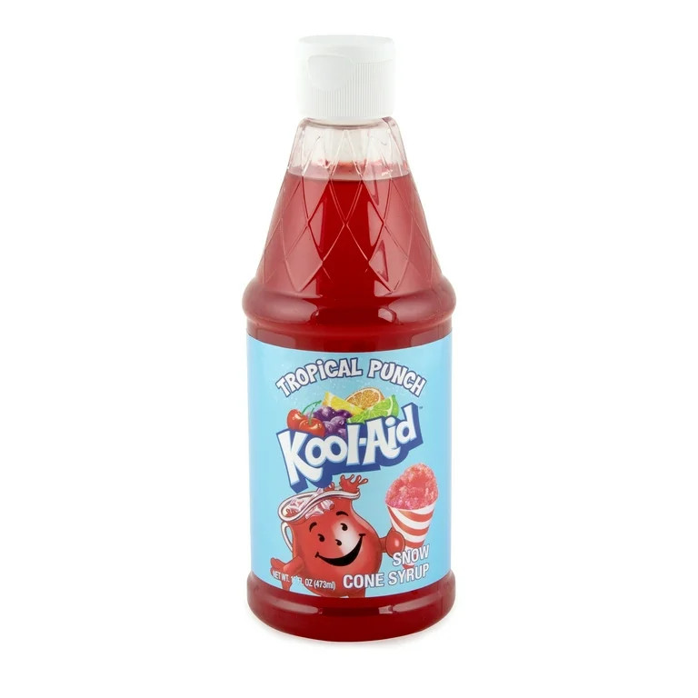 Kool-Aid KASCSYRP16TROPP 16-Oz. Snow Cone Syrup, Tropical Punch - Walmart.com | Walmart (US)