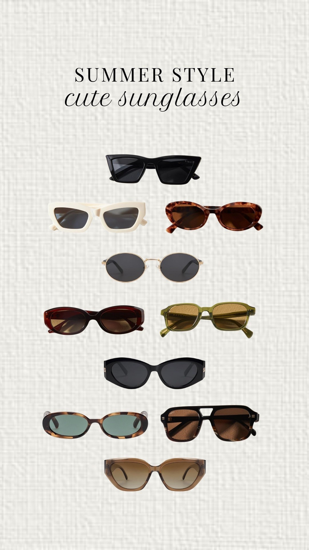 Found some cute sunglasses for this summer!

#LTKFindsUnder100 #LTKStyleTip #LTKSummerEdit