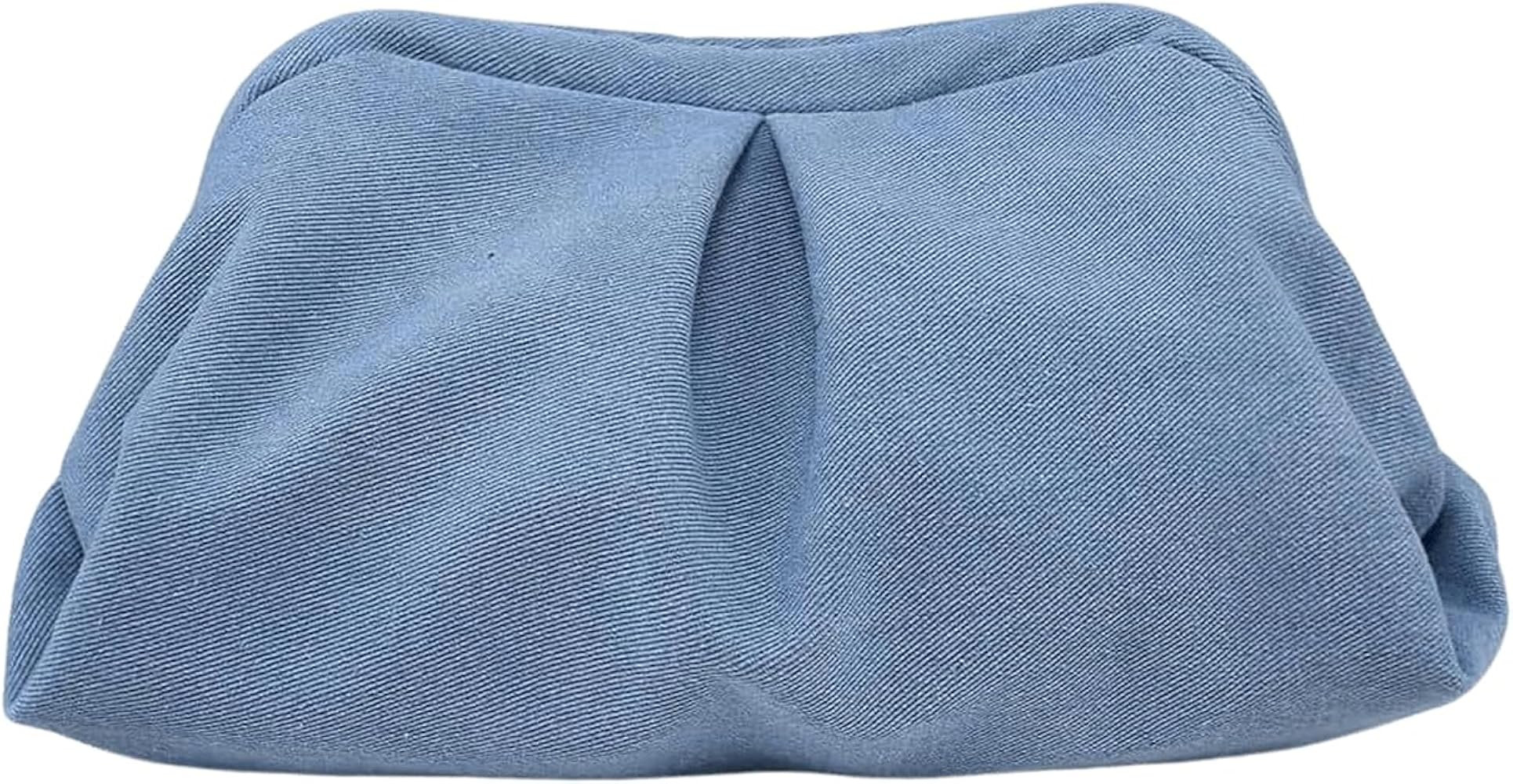 Verdusa Women's PU Leather Clutch Handbags Ruched Bag Purse | Amazon (US)