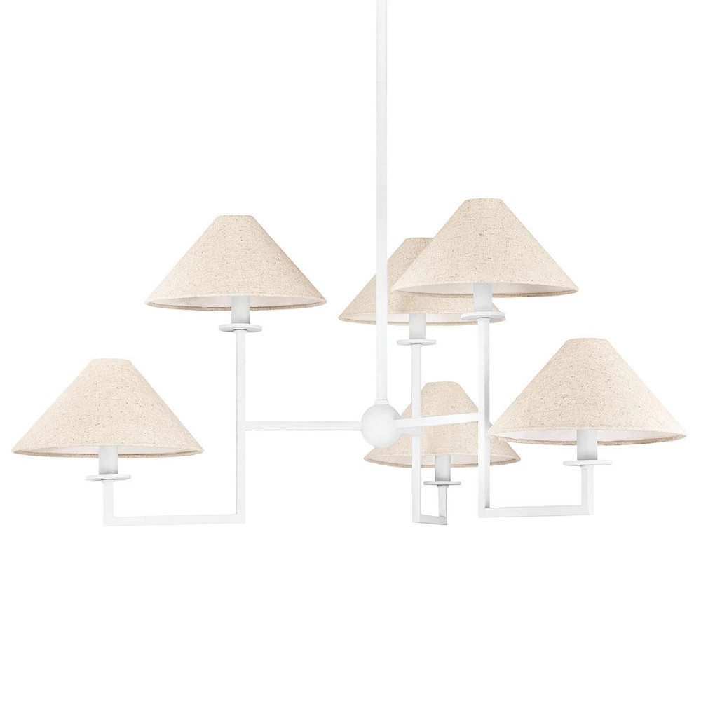 Gladwyne 6 Light Chandelier by Mitzi at Lumens.com | Lumens