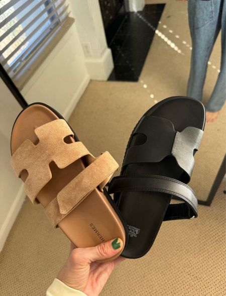 20% off 🎯 Shoes! 
Target sandals compared to my Hermes inspired! Love the strap details on these! 

#LTKShoeCrush #LTKSaleAlert #LTKFindsUnder50