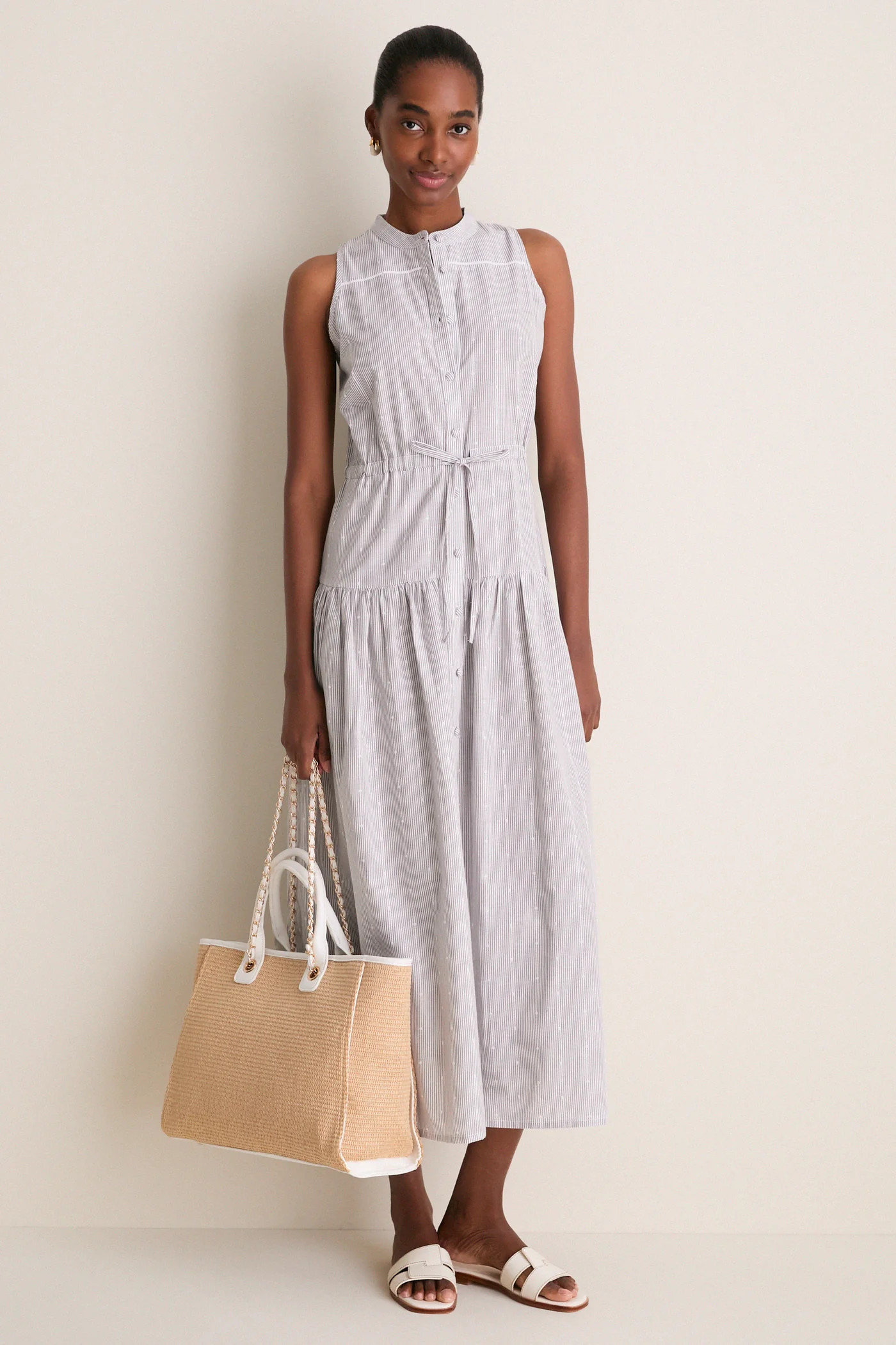 Natural White Jaxon Tote | Tuckernuck (US)