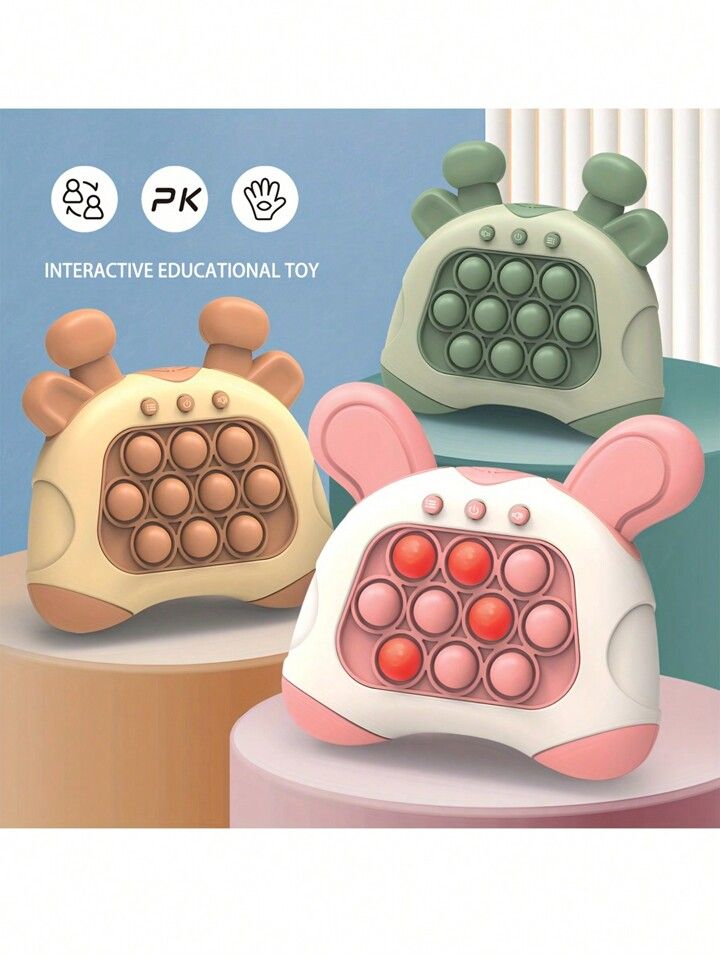 Fun & Educational Push Game Machine For Kids - Rat Eradication Pioneer Press & Play  Sensory Toys... | SHEIN