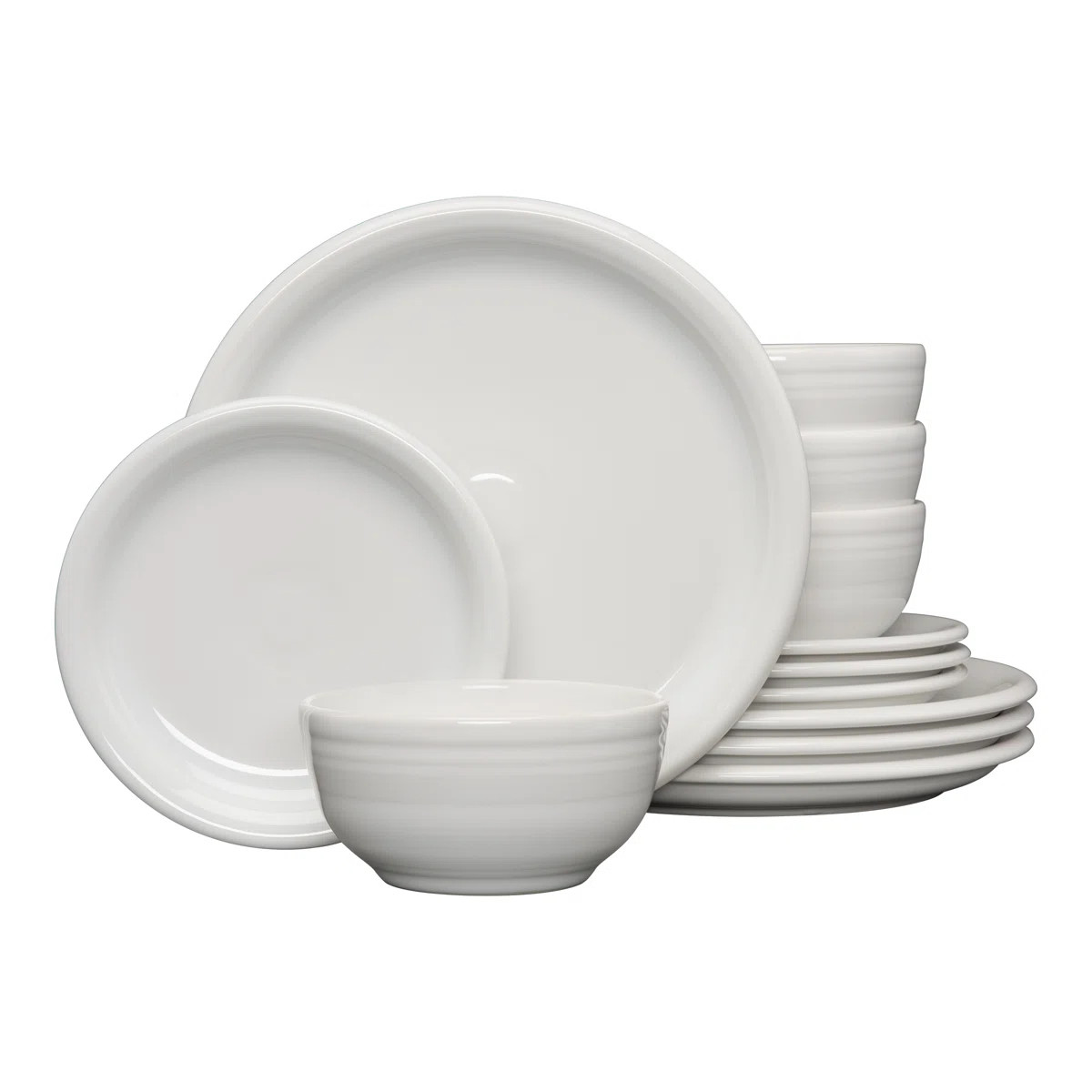 Fiesta Bistro Coupe 12-Piece Dinnerware Set, Service for 4 & Reviews | Wayfair | Wayfair North America