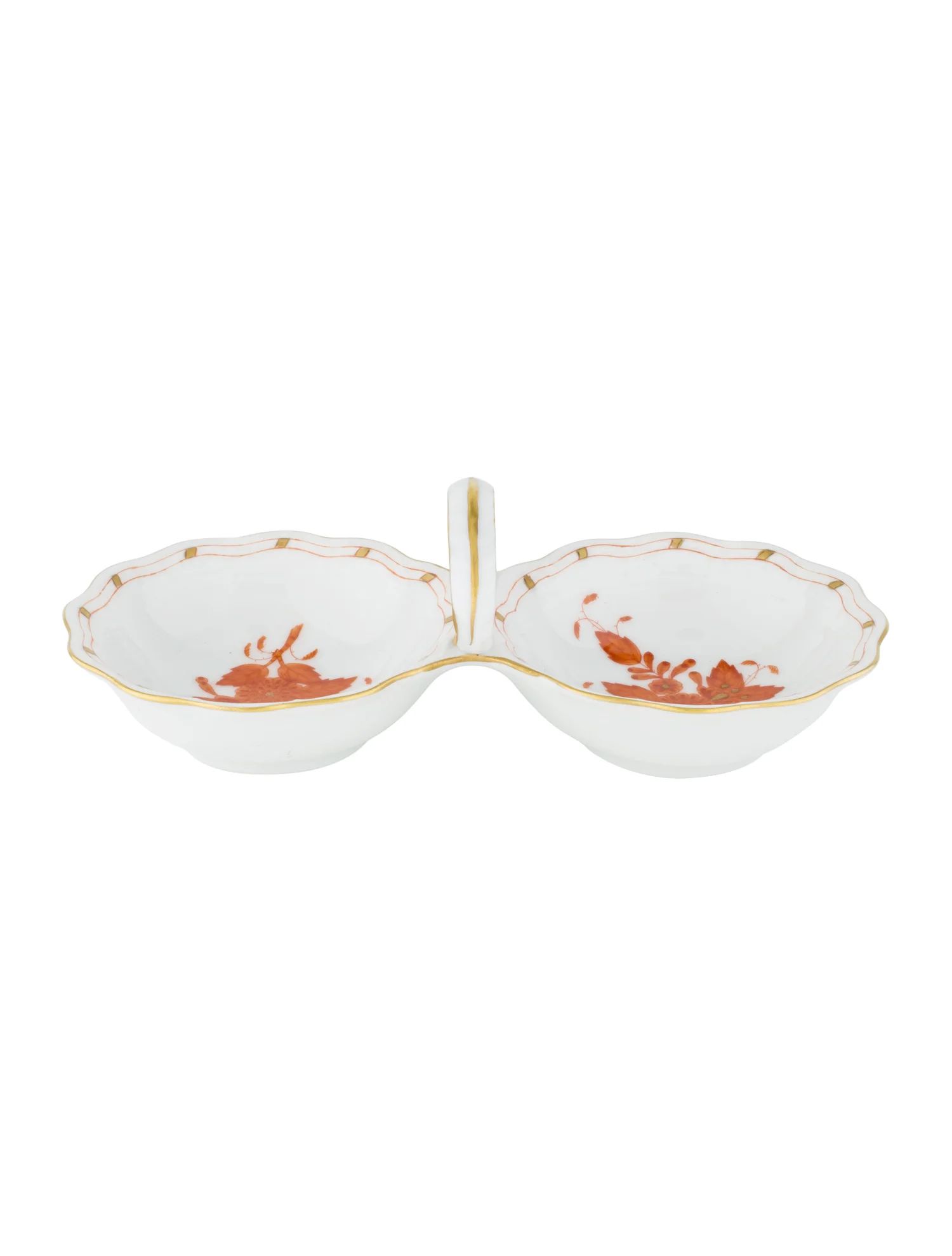 Herend Chinese Bouquet Salt Dip - Tabletop & Kitchen -
          HND25332 | The RealReal | The RealReal