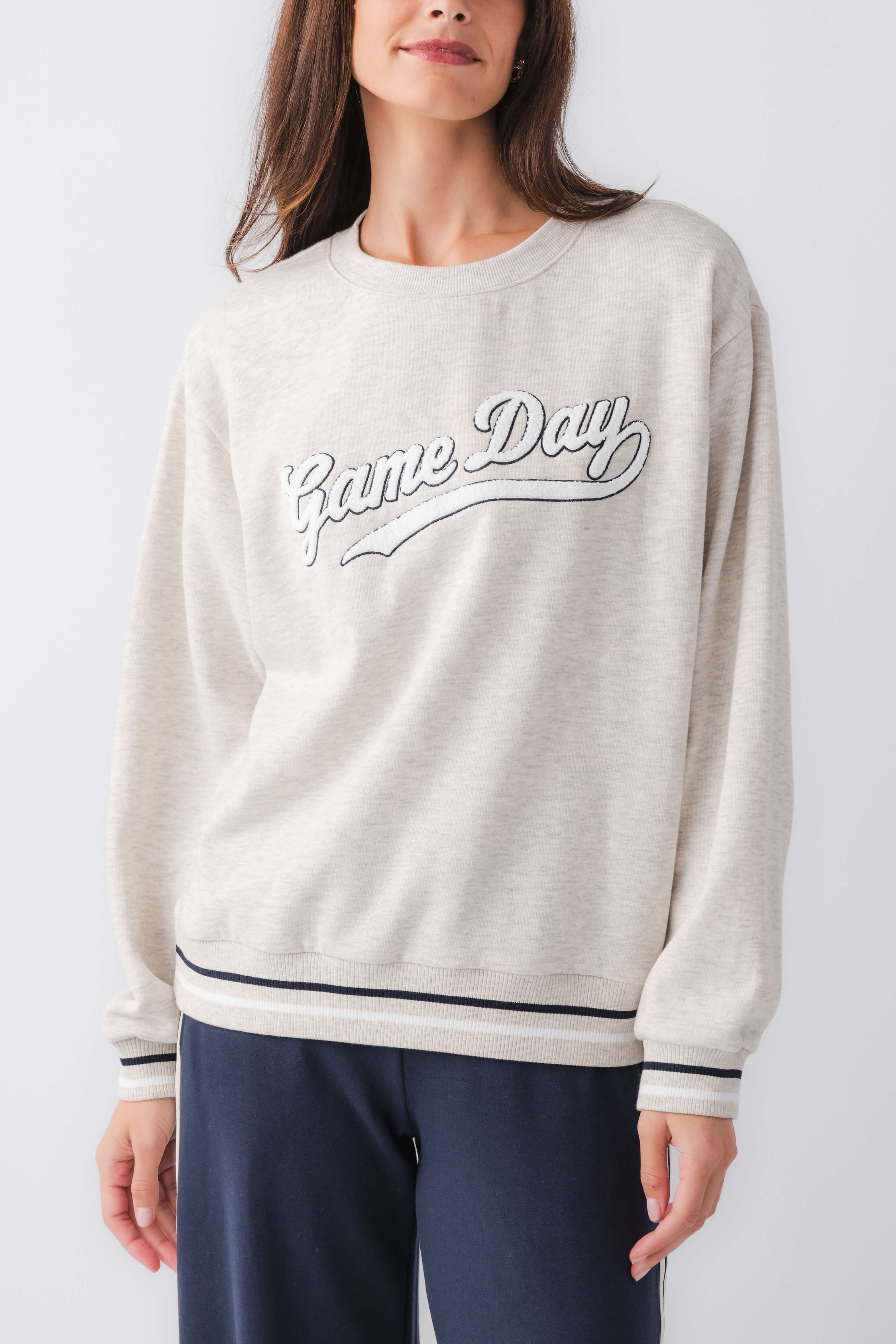 Z Supply Boyfriend Game Day Sweatshirt | Social Threads