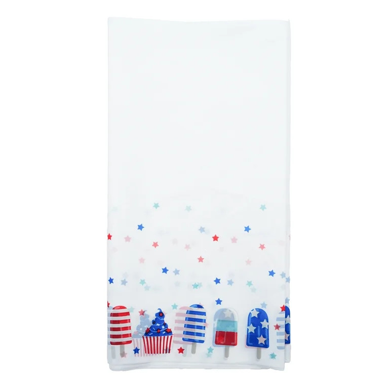 Ice Pop Table Cover, Red/White/Blue, 54" x 84", Patriotic by Way To Celebrate | Walmart (US)