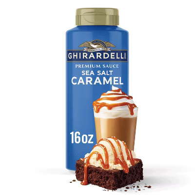 GHIRARDELLI Premium Sea Salt Caramel Sauce - 16oz | Target