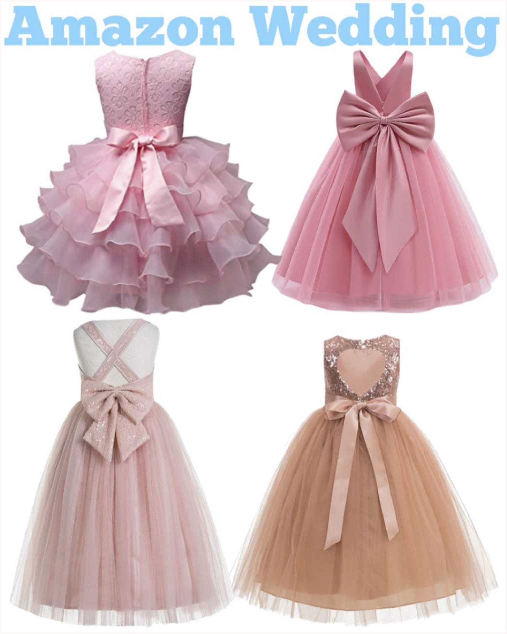 Cute flower girl dresses on Amazon.

#LTKwedding #LTKbaby #LTKkids