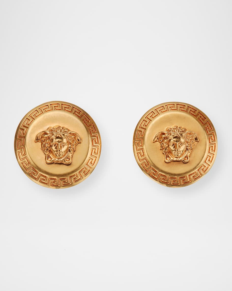 Versace Tribute Loop Earrings | Neiman Marcus