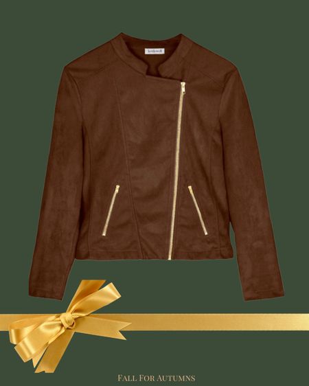 Dark brown leather jacket with gold hardware for autumns, kettlebell, color analysis, true autumn, hocautumn? Gifts for her

#LTKGiftGuide #LTKSeasonal #LTKstyletip