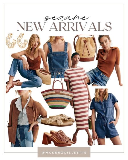 Sezane's new earth tone arrivals. Everything so cool for spring!

#LTKstyletip #LTKshoecrush #LTKitbag