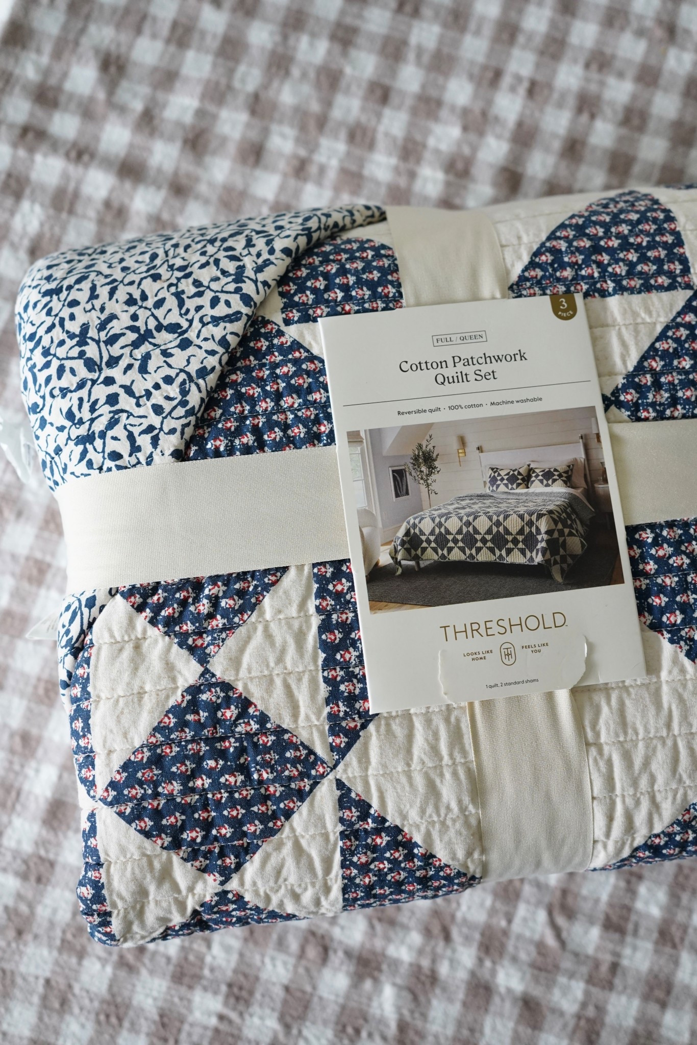 Queen quilt from Target. Country home. Country living. Quilt. Bedding 

#LTKHome