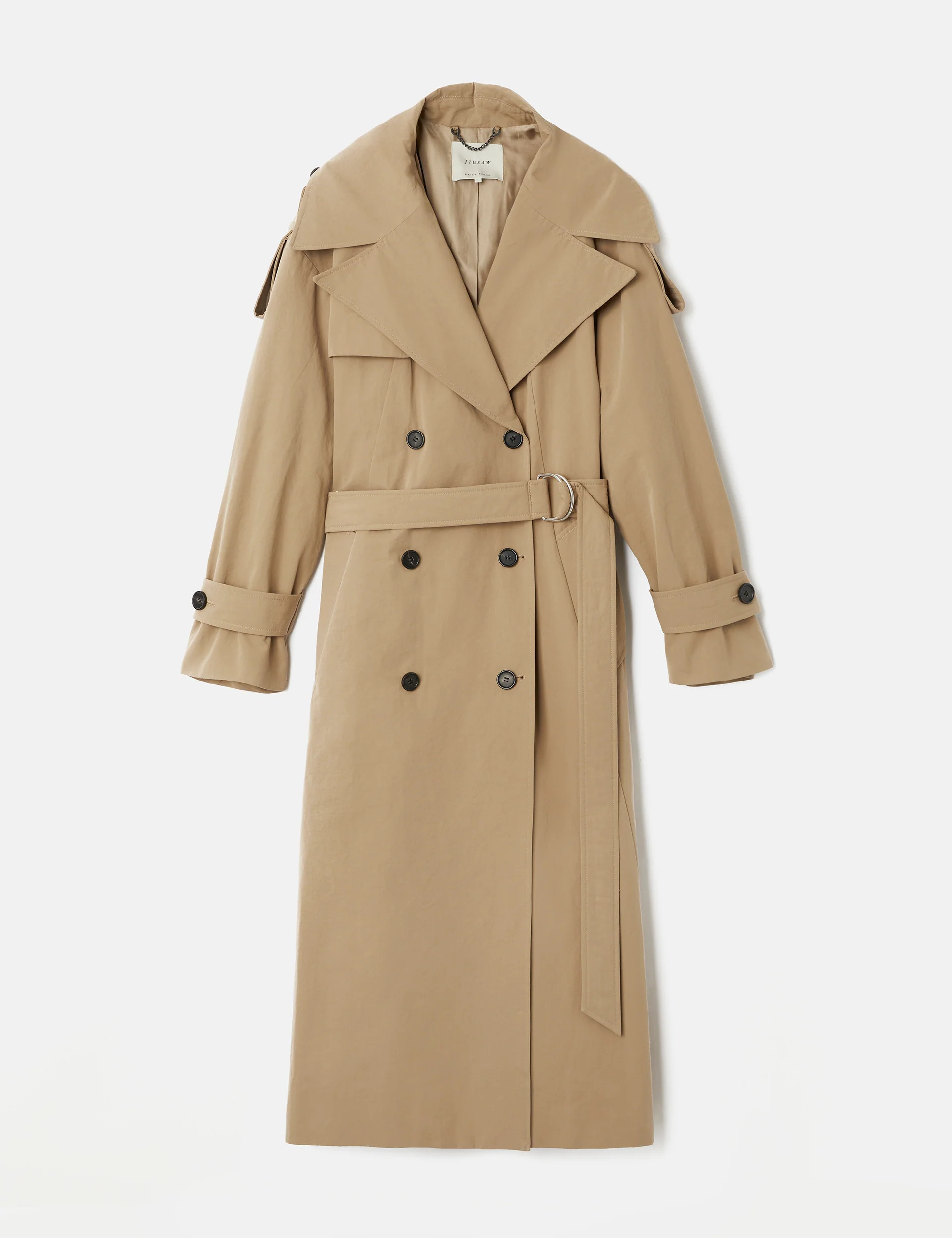 Nelson Cotton Trench Coat | Jigsaw (UK)
