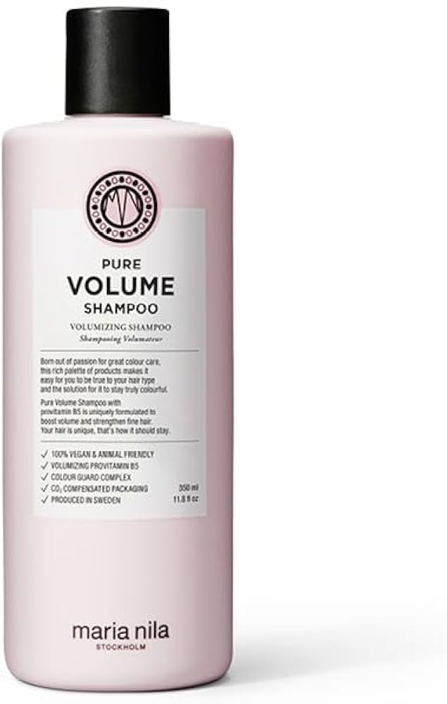 Maria Nila Pure Volume, Vitamin B5 Gives Volume to Thin & Fine Hair, 100% Vegan & Sulfate/Paraben... | Amazon (US)