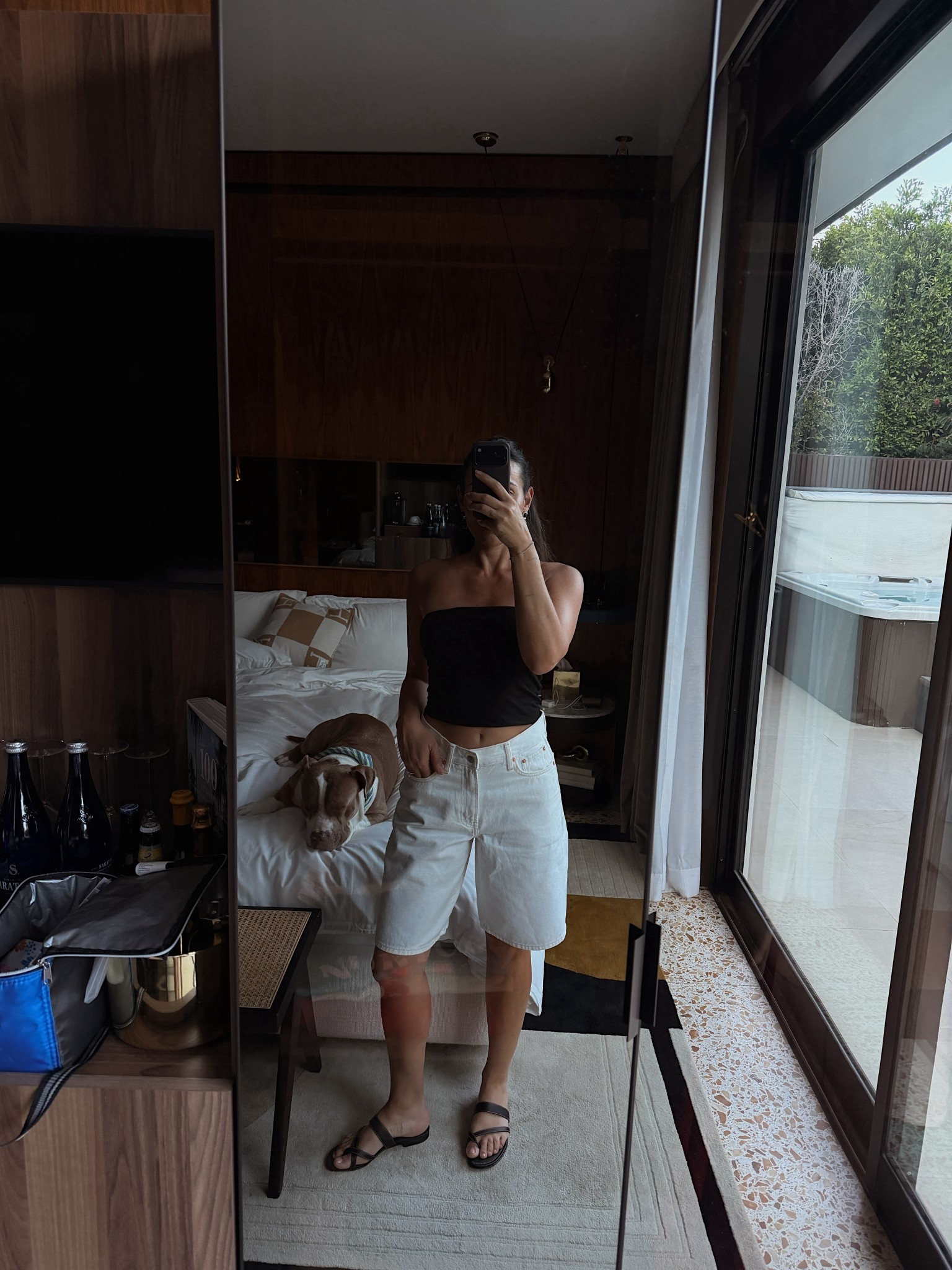 Size small tube top belen15
Size 26 shorts 
Sandals run tts 

#LTKFestival #LTKSeasonal #LTKOver40