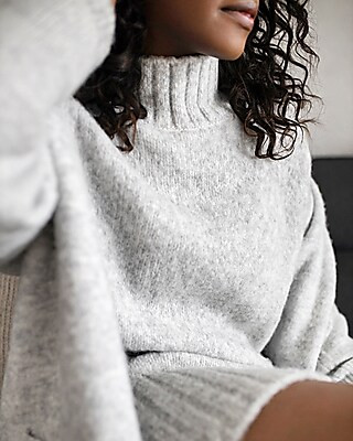 Express X You Turtleneck Sweater Dress | Express