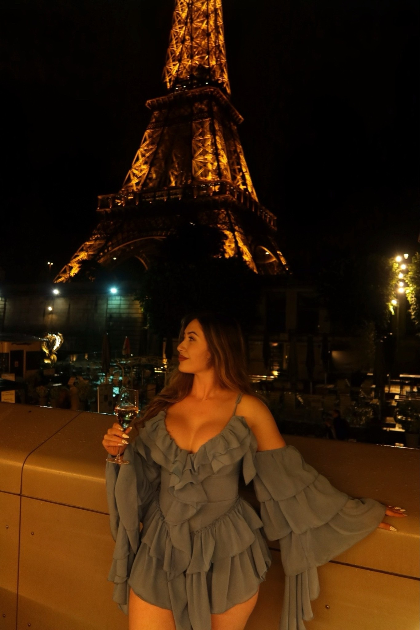 ruffle playsuit