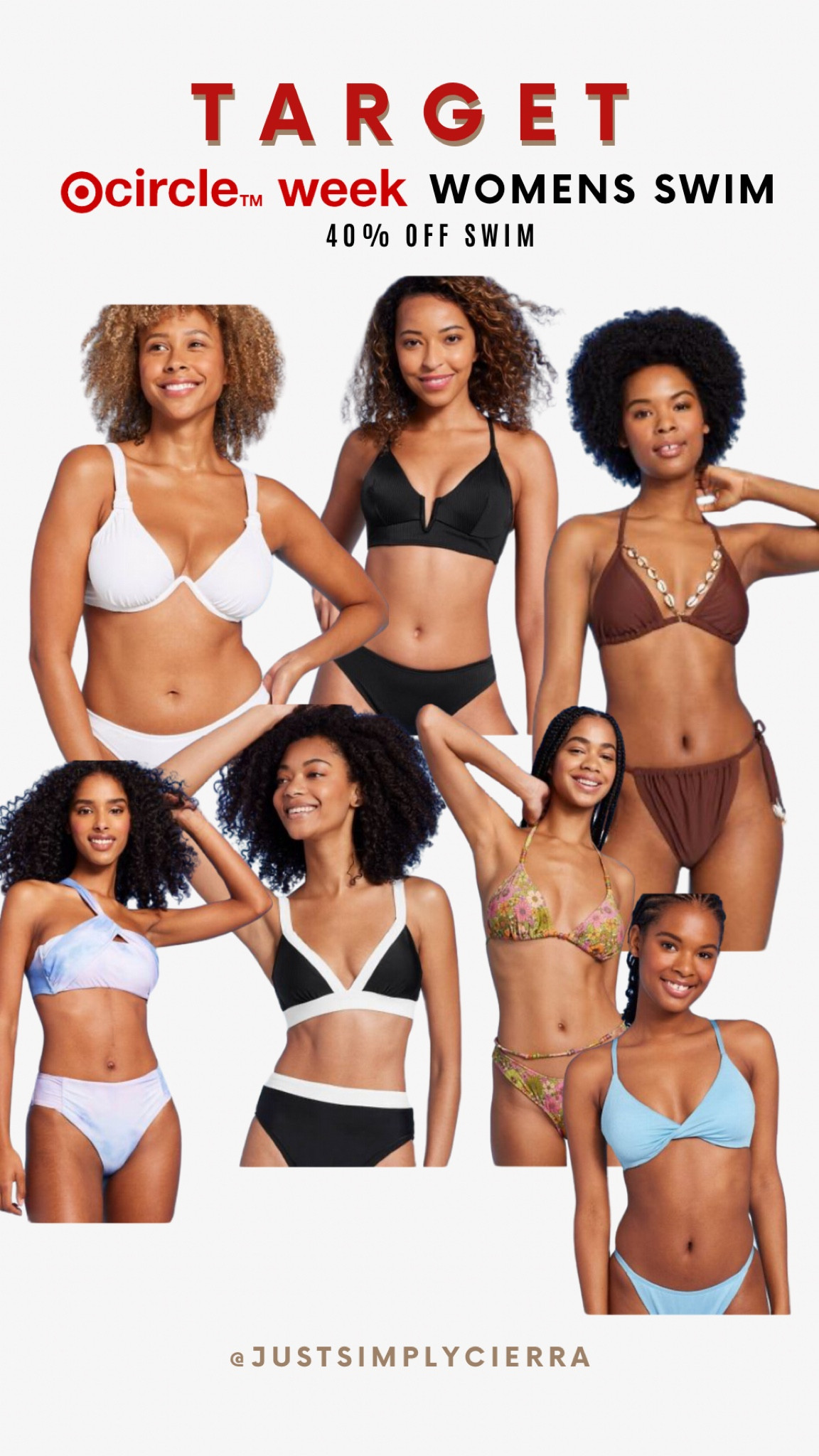 Target Circle Week Women’s SWIM 40% off 

Women’s bikinis / women’s swimwear 

#LTKSwim #LTKSaleAlert #LTKSummerSales