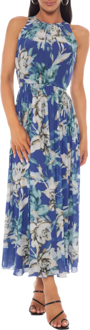 Floral Print Sleeveless Maxi Dress | Nordstrom Rack