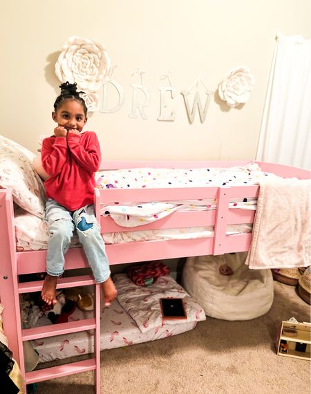 Big girl bed for our 4 year old! 🌸

#LTKhome #LTKfamily #LTKkids