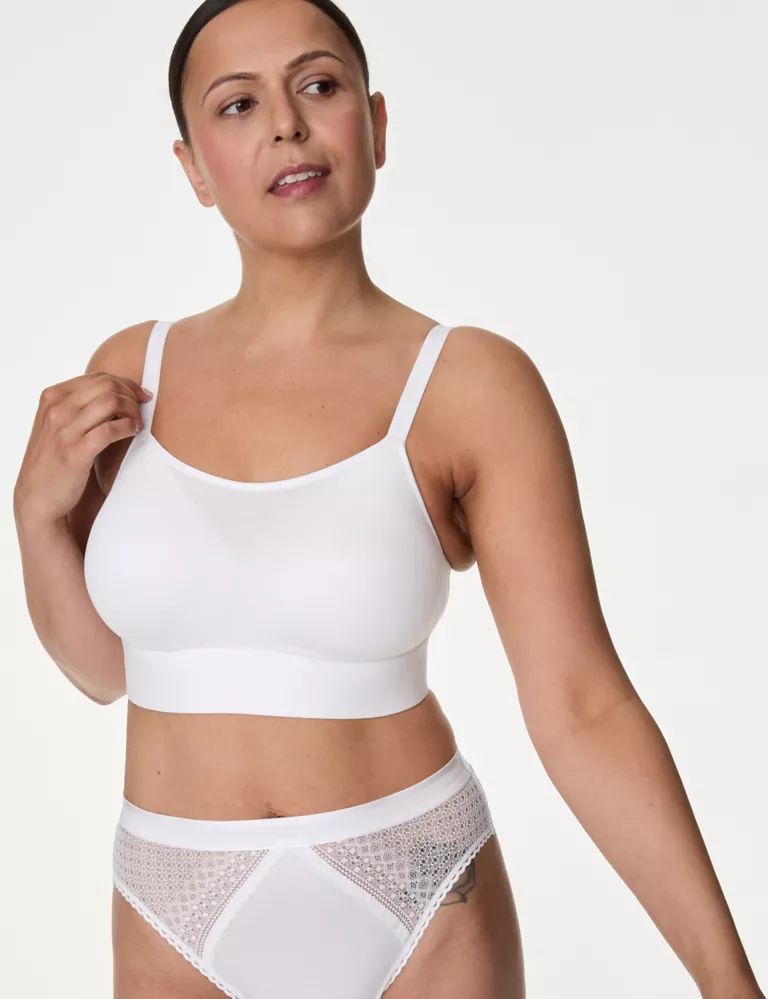 Cotton Non-Wired Post Surgery Cami Bra A-H | Marks & Spencer (UK)