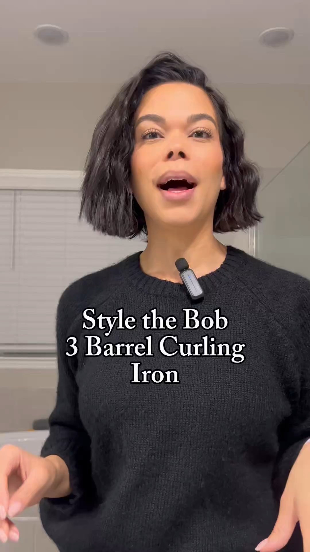 Style my Bob with a 3 Barrel Curling Iron #bob #bobhairstyle 

#LTKStyleTip #LTKBeauty