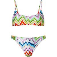 Missoni Women's Chevron Bikini in Chevron Multi, Size UK 12 | END. Clothing | End Clothing (US & RoW)