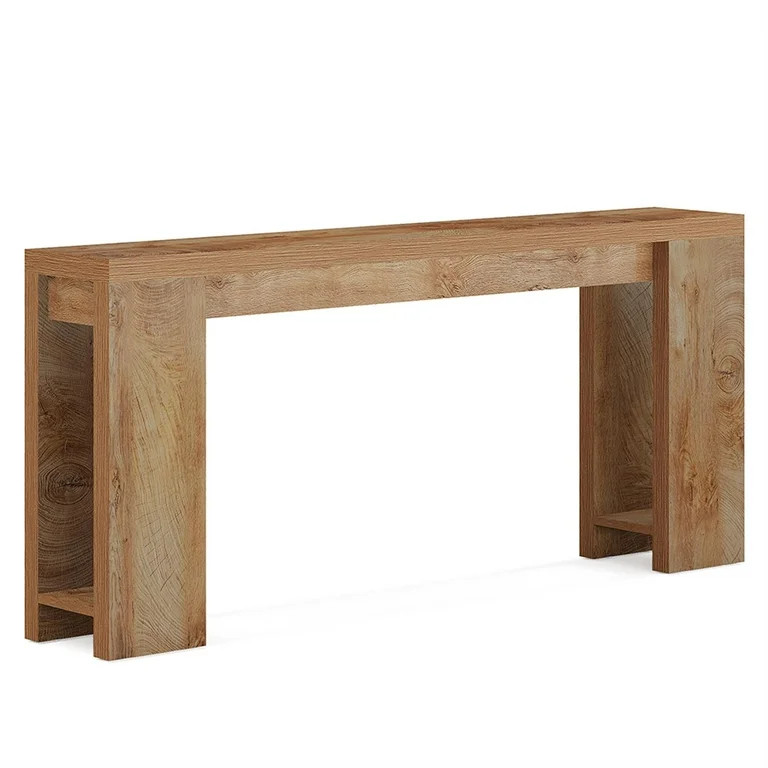 Finihen 70.9" Wood Console Table, Farmhouse Sofa Table Entryway Table with Storage, Foyer Display... | Walmart (US)