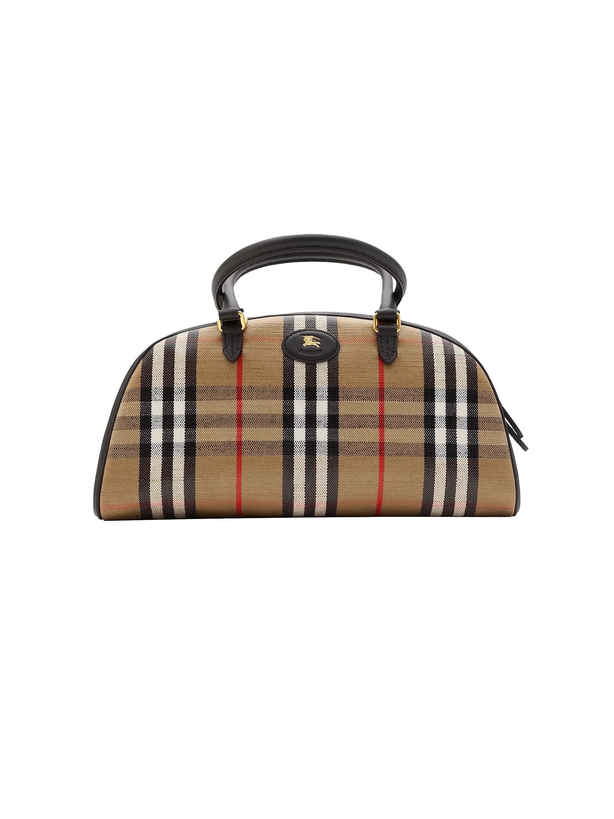 Highlands Check Bowling Bag | Saks Fifth Avenue