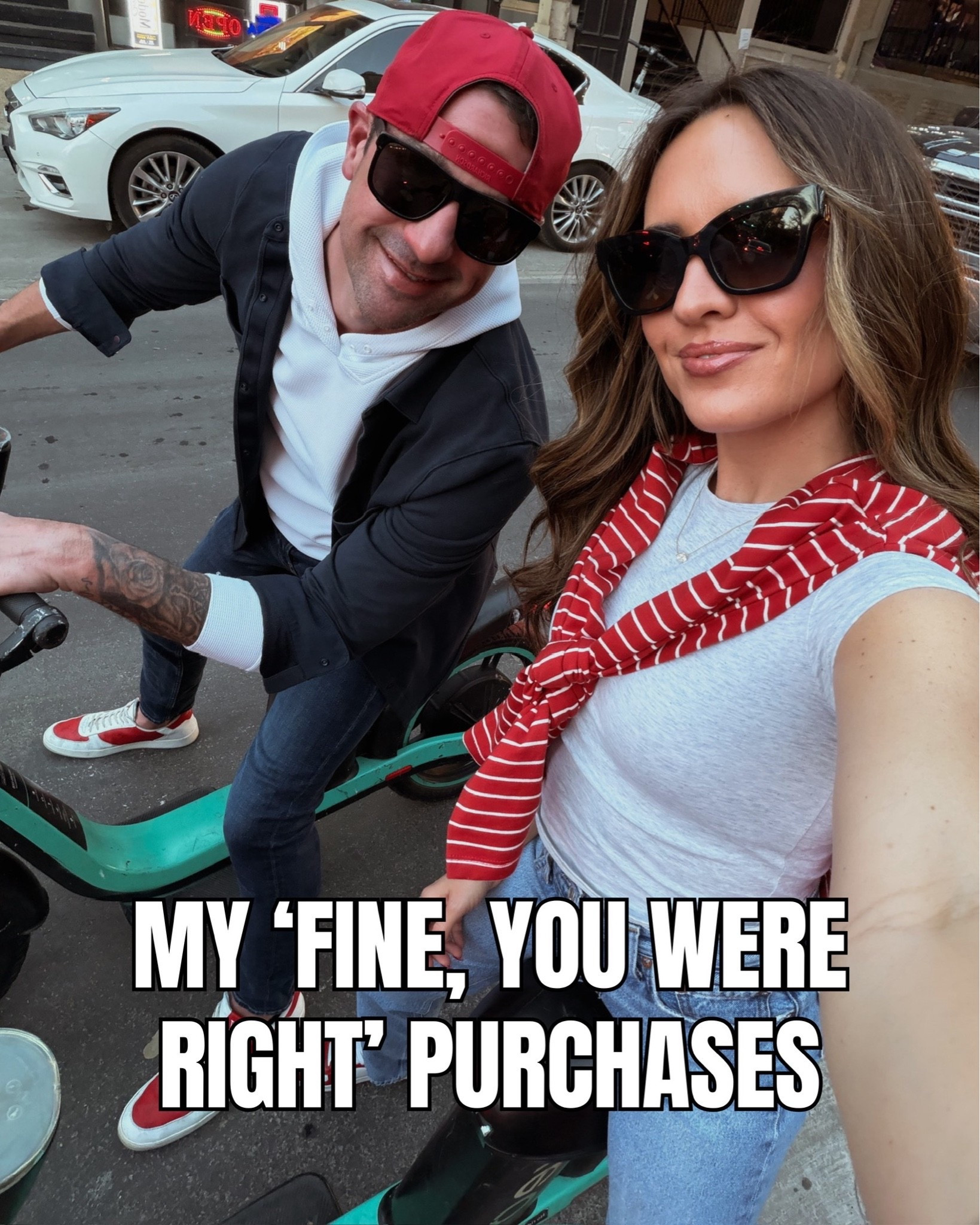 My “fine, you were right” purchases! 