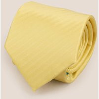 Oswin Hyde Men's Yellow Self Stripe Tie | Debenhams UK