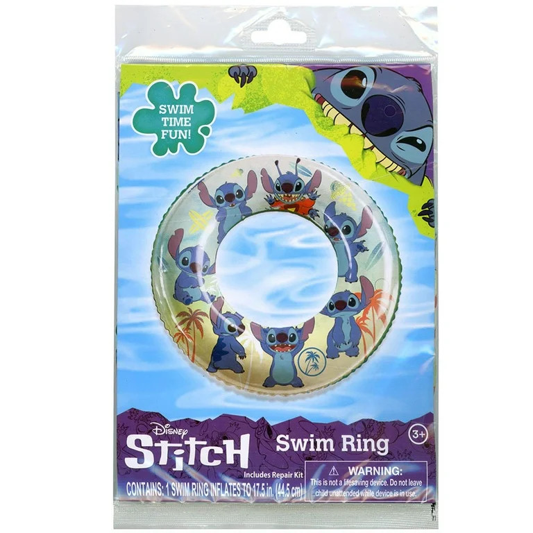 Disney Stitch Inflatable Swim Ring | Walmart (US)