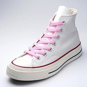 Handshop Flat Shoelaces 5/16" - 20 Colors in 36"-72" Shoe Laces For Sneakers | Amazon (US)