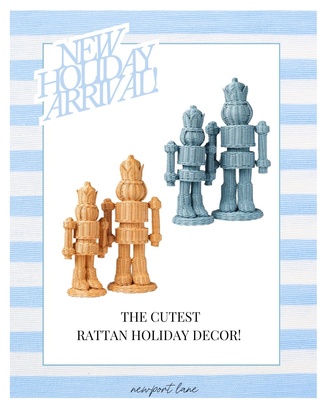 These adorable rattan nutcrackers are a holiday must-have for anyone looking for a fresh, stylish twist on tradition!

nutcracker, coastal style, holiday decor, christmas inspo, festive decor, woven finds, mantel decor, shelf styling 

#LTKHome #LTKSeasonal #LTKFindsUnder50