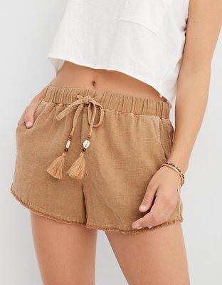 Aerie Burlap Short | American Eagle Outfitters (US & CA)