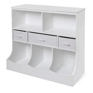 Taylor & Olive Lupine Combo Bin Storage Unit with Three Baskets | Bed Bath & Beyond