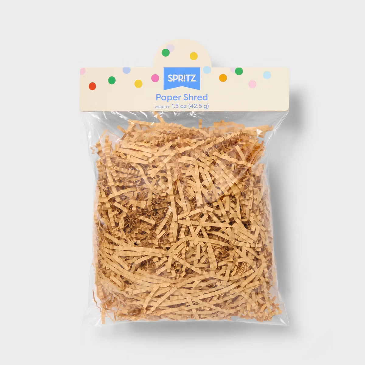 1.5oz Paper Shred Kraft Filler Natural - Spritz™ | Target