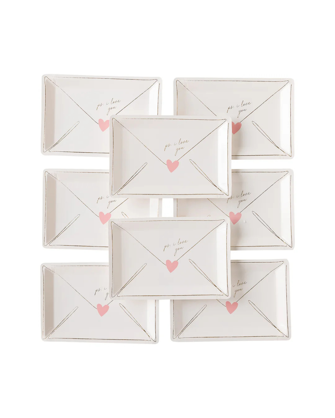 Occasions By Shakira - Valentine Love Notes Plate | My Mind's Eye