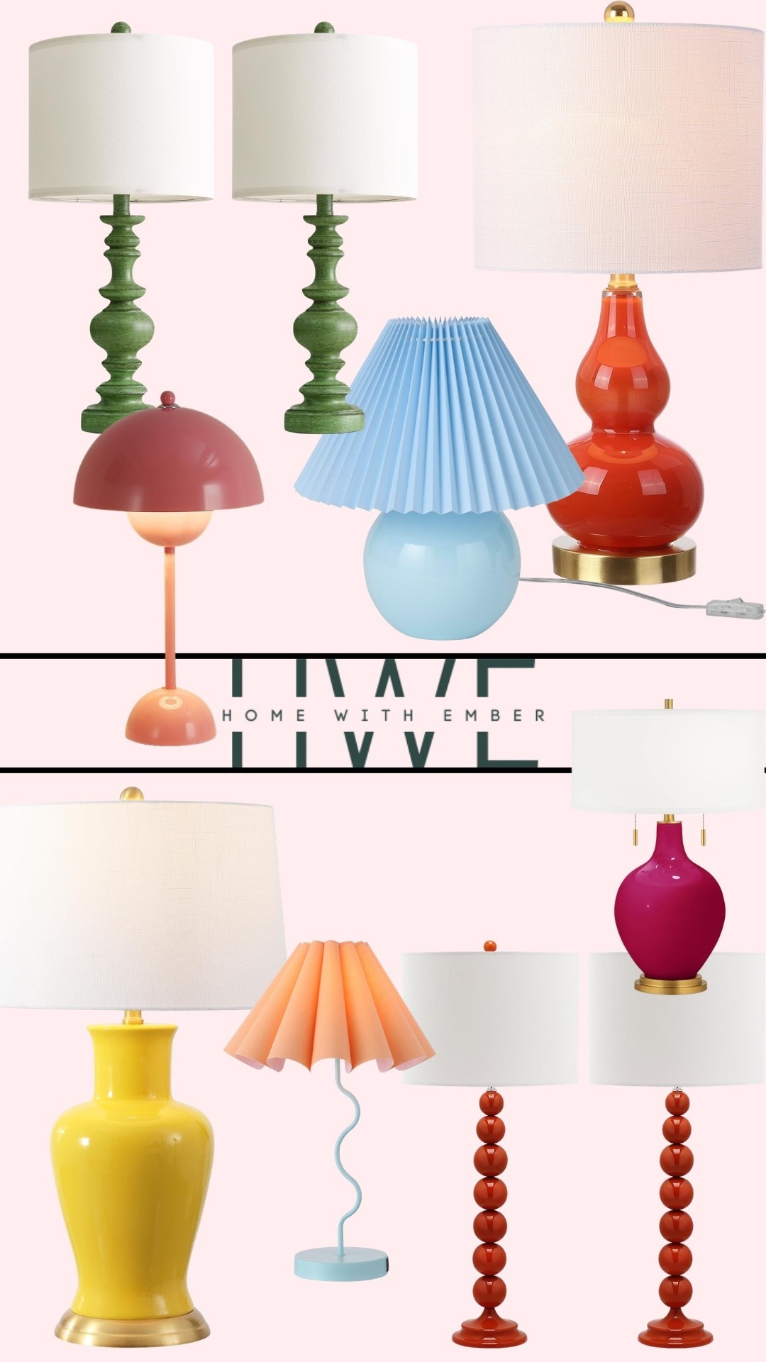 Statement piece lamps from @amazon 

#LTKHome